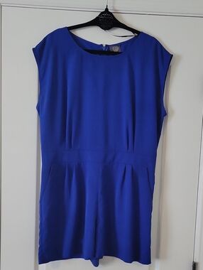 Vince Camuto Cobalt Blue Sleeveless Romper